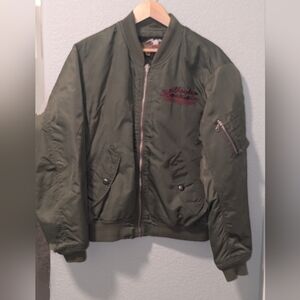 Harley Davidson Bomber Jacket Size Medium